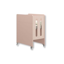 Berço Americano 4 em 1 Evolution + Colchão:rosa - 9
