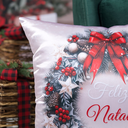 Ver imagem 5 de Almofada Decorativa Natalina Natal Feliz Natal 43CMX43CM