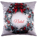 Ver imagem 1 de Almofada Decorativa Natalina Natal Feliz Natal 43CMX43CM