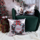 Ver imagem 2 de Almofada Decorativa Natalina Natal Feliz Natal 43CMX43CM