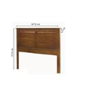 Ver imagem 3 de Cabeceira 160 para Cama Box Paris Marrom