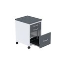 Ver imagem 3 de Gaveteiro Volante 3 Gavetas GVPS03P25TUB com Chave e Rodizio