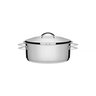 Caçarola Tramontina Solar Rasa em Aço Inox Fundo Triplo com Tampa e Alças 20 Cm 2,9 L Tramontina - 1