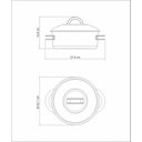 Ver imagem 4 de Caçarola Tramontina Solar Rasa em Aço Inox Fundo Triplo com Tampa e Alças 20 Cm 2,9 L Tramontina