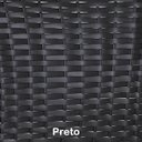 Ver imagem 7 de Chaise Meia Lua em Alumínio com Almofadas Impermeáveis - Piscina, Jardim, Área, Sala - Preto