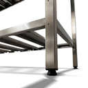 Ver imagem 6 de Pia Aço Inox Industrial 180x60x90 Cm Cuba Esquerda Nortinox