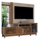 Ver imagem 2 de Estante Home para Tv 60 Frizz Plus com Rodízios Madetec:fendi Naturale