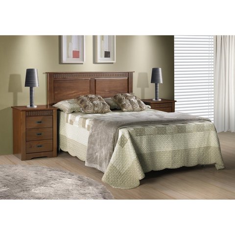 Cabeceira Casal 140 para Cama Box Paris Marrom