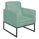 Ver imagem 4 de Kit 2 Poltronas Corano Base de Ferro Bali