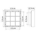 Ver imagem 7 de Ralo Invisivel Quadrado 11x11 Preto