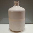 Ver imagem 2 de Vaso Decorativo Enfeite Casacerâmica 30x18x18cm Marfim