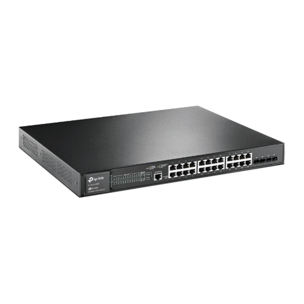 Switch TP-LINK Gigabit 24 Portas Poe+ e 4 SFP TL-SG3428MP - 2