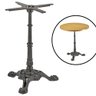 Pé de Mesa Paris Bistrô - Ferro Fundido - 72cm - 1