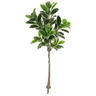 Planta Àrvore Artificial Ficus Elástica Real Toque X82 Verde Creme 1,5m - 1