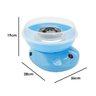 Maquina de Algodão Doce Elétrica Portatil Mini 110v Azul - 6