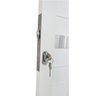 Porta Pivotante de Alumínio 210 x 120cm com Puxador e Friso Veneza Esquadrias Bergamo - 6