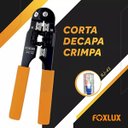 Ver imagem 5 de Alicate de Crimpar Cabo de Rede RJ45 Profissional com Trava