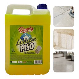 Limpa Piso Porcelanato sem Manchas com Brilho Limpeza Top 5l - 1