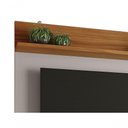 Ver imagem 3 de Rack com Painel Assimério Off White com Freijó - Moveisaqui