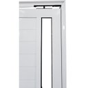 Ver mais imagens de Porta Pivotante de Alumínio 210 x 100cm com Puxador e Vidro Veneza Esquadrias Bergamo Branco