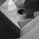 Ver imagem 3 de Cuba Evier Cimento Queimado Geométrico Diamond Banheiro