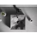 Ver imagem 2 de Cuba Evier Cimento Queimado Geométrico Diamond Banheiro