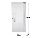 Ver imagem 5 de Porta Pivotante de Alumínio 210 X 120cm com Puxador e Vidro Veneza Esquadrias Bergamo