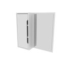 Ver imagem 3 de Espelheira Armário para Banheiro com Espelho 60x60cm BN3648 Branco