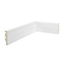 Rodapé de Poliestireno 7cm X 15mm X 2,40m Frisado Nfr Rodapés  - 3