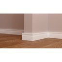 Ver imagem 1 de Rodapé de Poliestireno 7cm X 15mm X 2,40m Frisado Nfr Rodapés