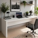 Ver imagem 6 de Escrivaninha Mesa Escritório ME4185 2 Lugares 180cm Branco