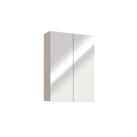 Espelheira para Banheiro em MDF Nature Bege/Panna