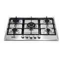 Ver imagem 1 de Fogão Cooktop Inox a Gás 5 Bocas 1 Dupla Ecg05 Bivolt - Eos B163916 Bivolt