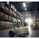 Ver imagem 1 de Carrinho para Botijão de Gás de Aço Friza