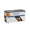 Ilha Expositora dupla ação GHDI-50 BR Skin Condenser refrigeração estática com serpentina de - 1