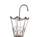 Ver imagem 2 de Porta Guarda Chuva Ferro S Trançado Junco Fibra Sintética com Junco/marrom