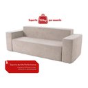 Ver imagem 7 de Sofá 3 Lugares Sync Kappesberg 236cm Boucle Névoa