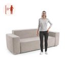 Ver imagem 4 de Sofá 3 Lugares Sync Kappesberg 236cm Boucle Névoa