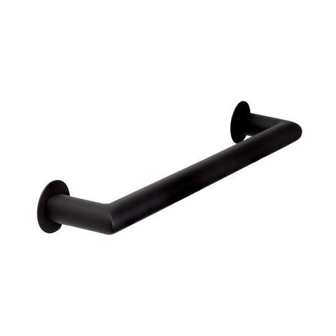 Toalheiro 70 Cm Inox Preto Fosco - Kromus Me0206b