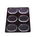 Ver imagem 1 de Kit 12 Unidades Protetores Silicone Adesivo Anti Impacto Proteção Sapatos Porta Armário Mesa