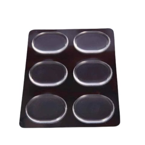 Kit 12 Unidades Protetores Silicone Adesivo Anti Impacto Proteção Sapatos Porta Armário Mesa