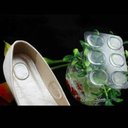 Ver imagem 5 de Kit 12 Unidades Protetores Silicone Adesivo Anti Impacto Proteção Sapatos Porta Armário Mesa