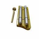 Ver imagem 2 de Sino Pin Meditação 2 Notas De Madeira 14.5Cm