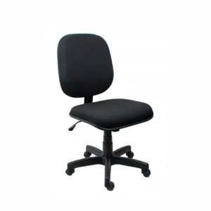 Cadeira de Escritório Giratória Diretor Lisa Cor Preta