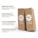 Ver imagem 6 de Sofá Modular Boucle Canto + Chaise Espuma Premium para Sala Embalado a Vácuo 1.54m - Marfim