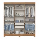 Ver imagem 3 de G. Roupa 6 Pts. 2 Gav. C/ Espelho Nature/offwhite B368 - Briz