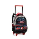 Ver imagem 2 de Conjunto 3 Peças Mochila Infantil com Rodinhas Carro Tunning Series Denlex