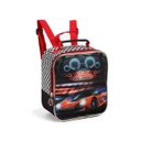 Ver imagem 3 de Conjunto 3 Peças Mochila Infantil com Rodinhas Carro Tunning Series Denlex