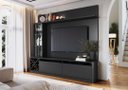 Ver imagem 3 de Painel Home para TV até 60 Polegadas e Cristaleira Preto