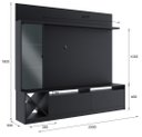 Ver imagem 6 de Painel Home para TV até 60 Polegadas e Cristaleira Preto